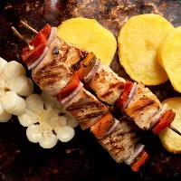 Brochetas de pollo (Porción)