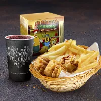 Menú kids con 3 Chicharrón de Pollo
