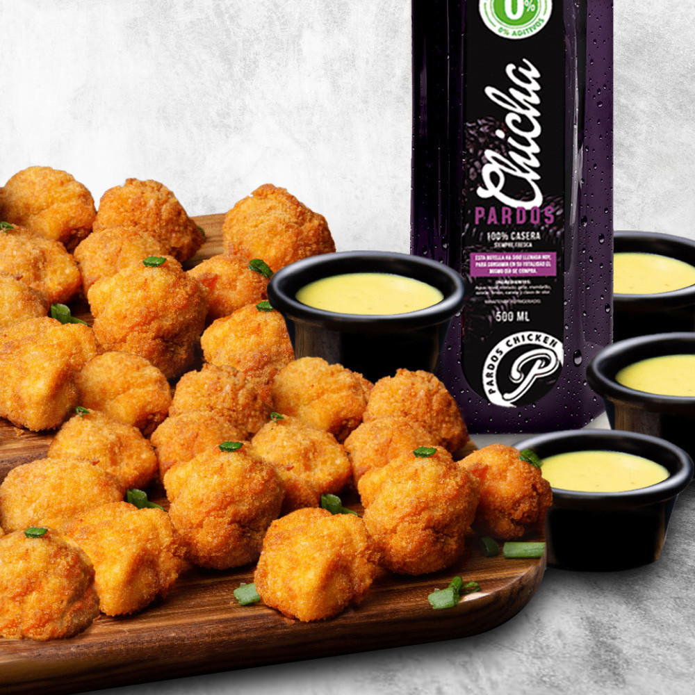 Mini Pollitos Panko x 24 und + bebida