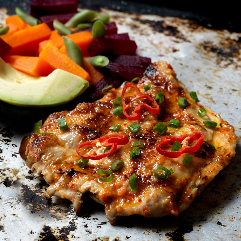 1/4 Pardos Parrillero hot solo con Ensalada