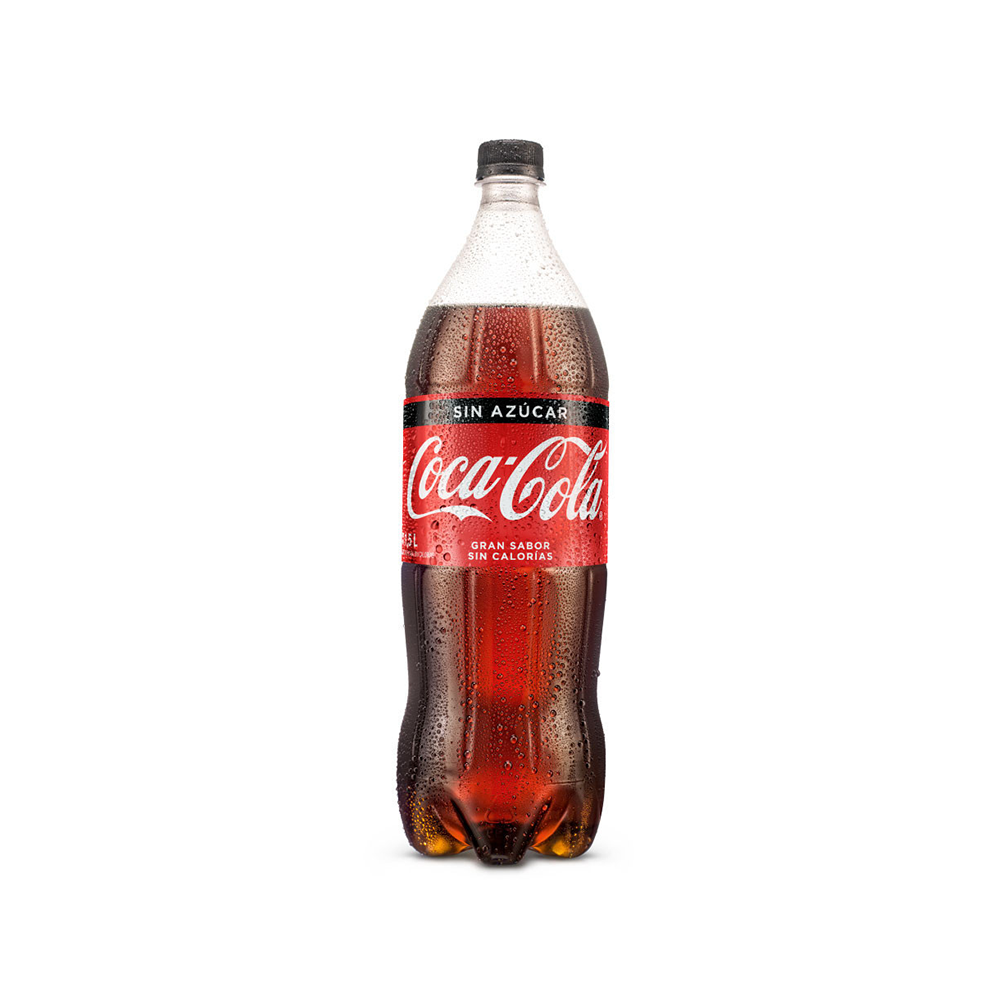 Coca Cola sin azúcar 1.5 lts